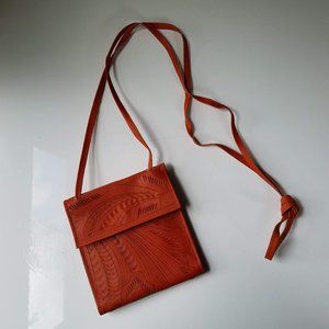 Leaders In Leather Crossbody Purse